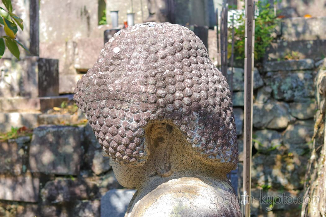 京都市左京区の金戒光明寺のアフロ仏