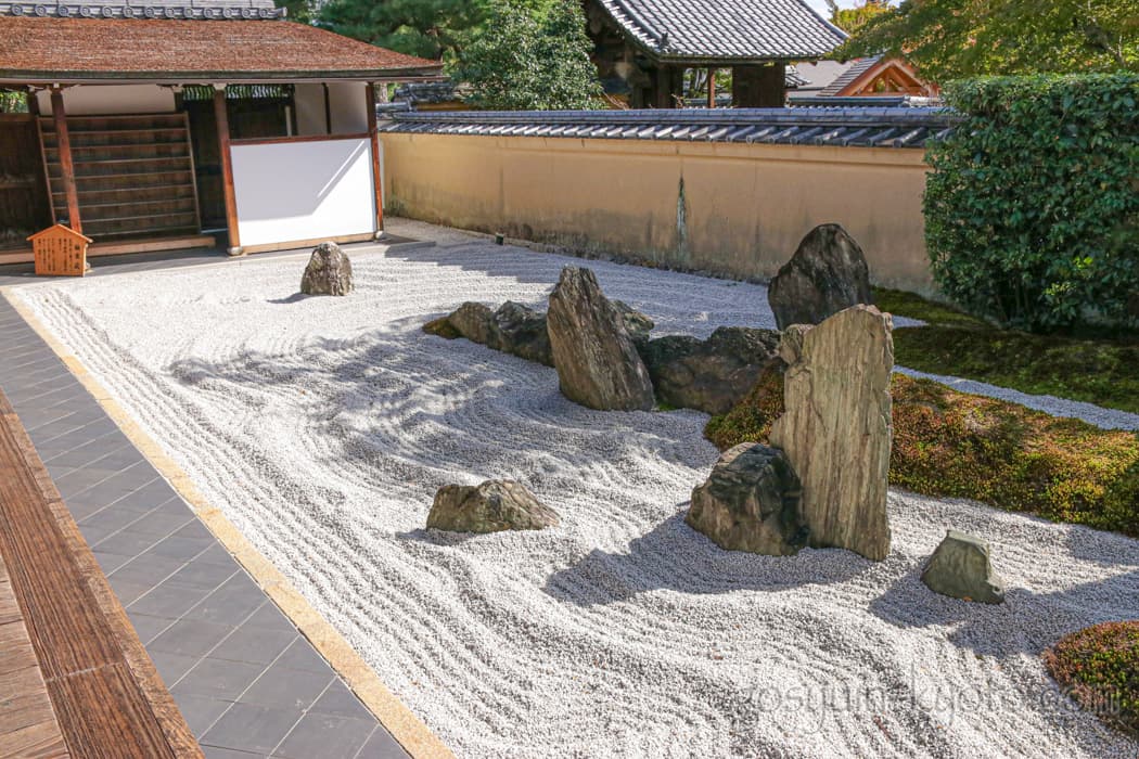 京都市北区の瑞峯院の独坐庭